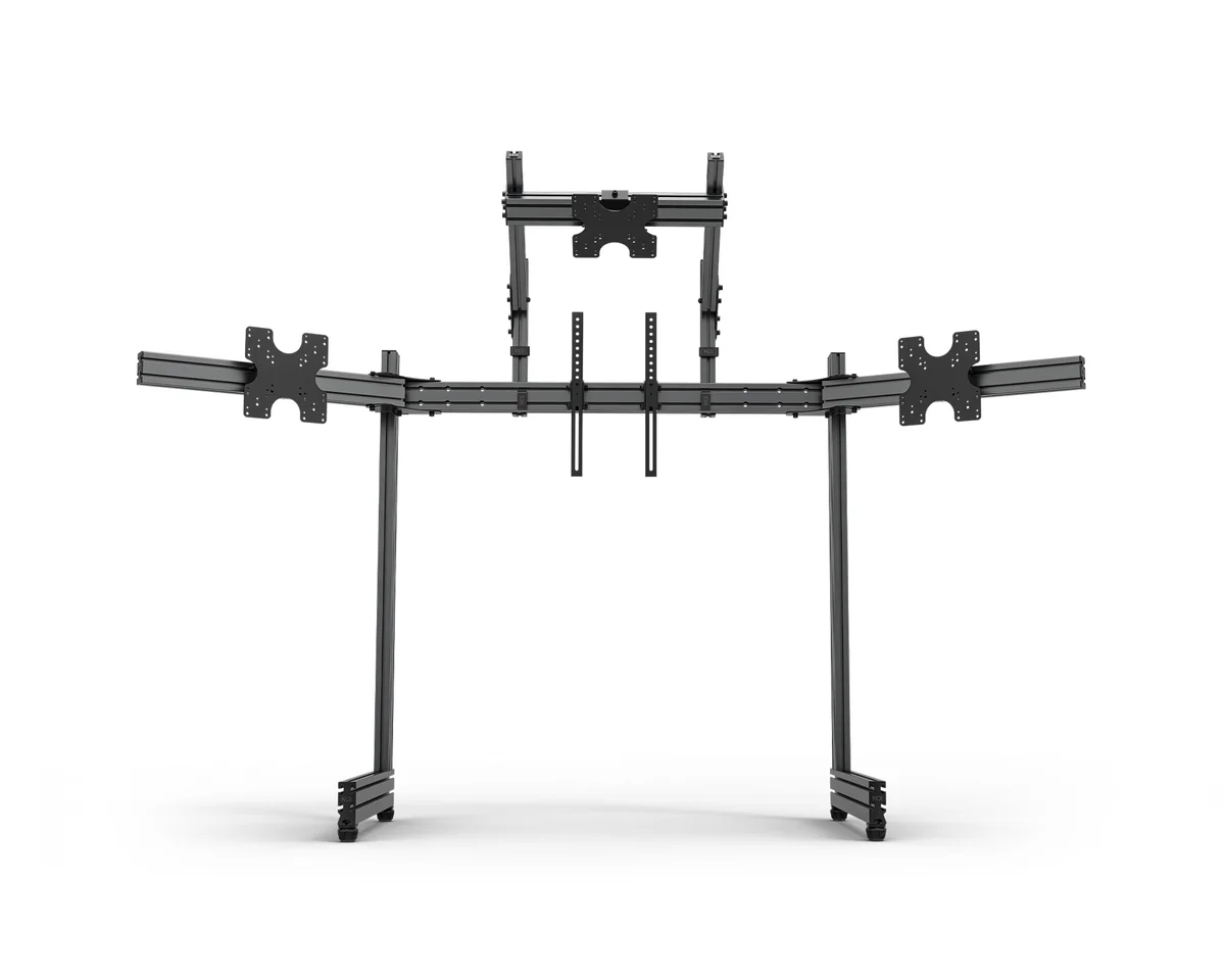 Next Level Racing - Elite Freestanding Quad Monitor Stand Carbon Grey