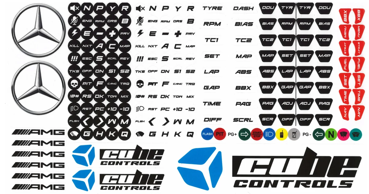 AMG Stickers