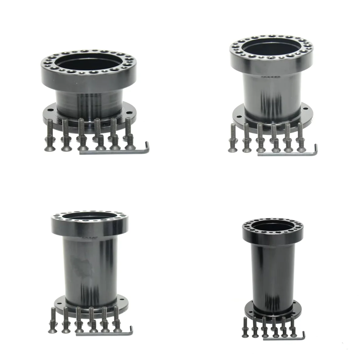 Steering Wheel Hub Extension Black