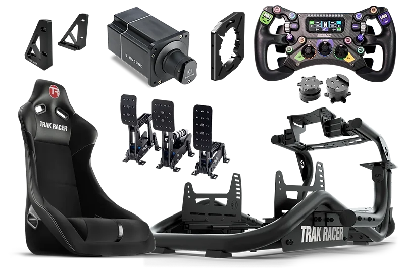 TR8 PRO WITH WHEEL, WHEELBASE AND PEDALS