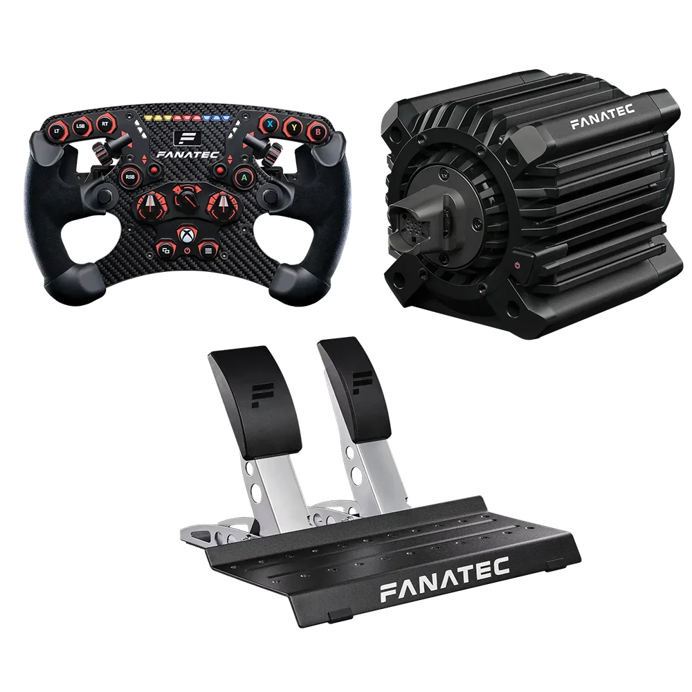 Fanatec ClubSport DD (12 Nm) + Formula V2.5 X Wheel + CSL 2-Pedal Set (Xbox Series X|S, Xbox One, PC)