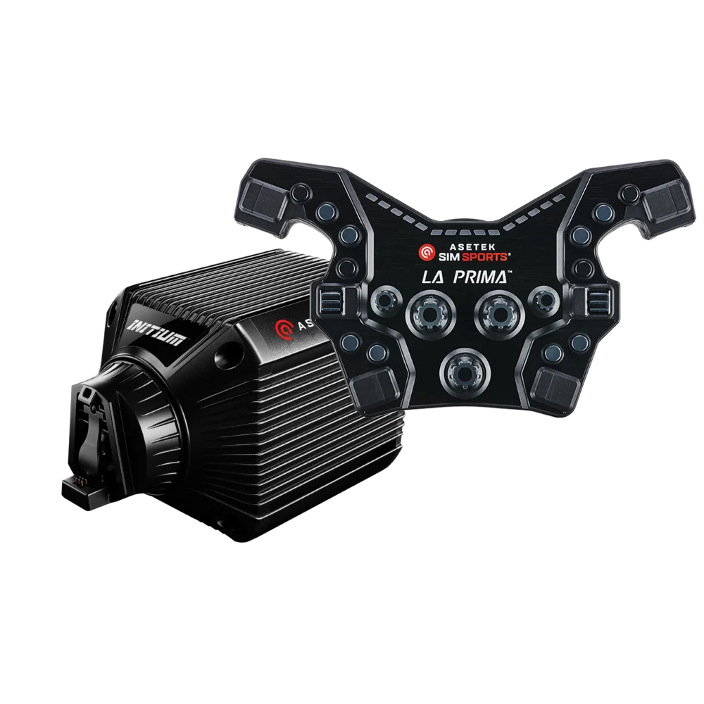 La Prima™ Formula Button Box + Initium Direct Drive Wheelbase UK (Bundle)