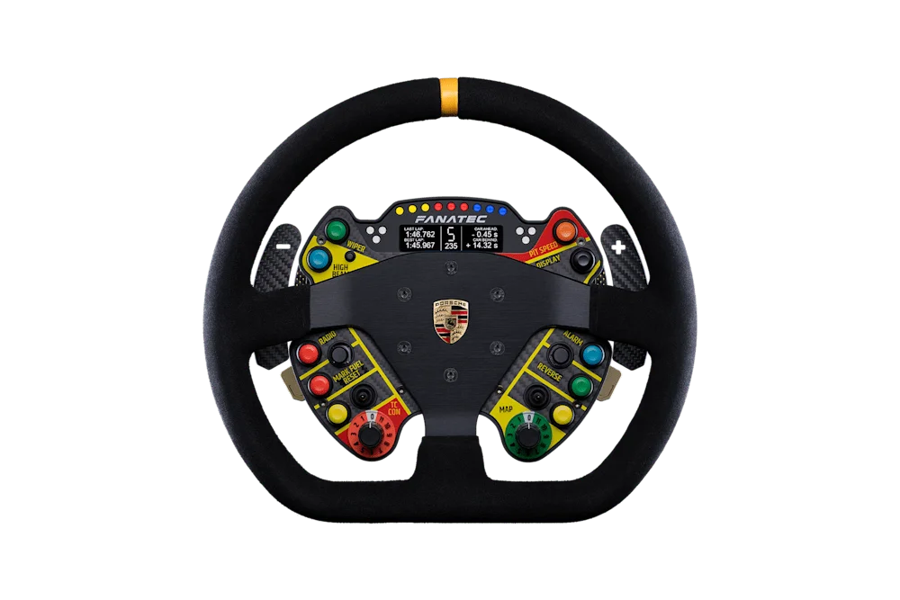 Podium Steering Wheel Porsche 911 GT3 R (Suede)